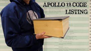 Apollo 12 Source Code: Looking at the original flown code printout, and the 1202 error fix