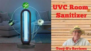 UVC ROOM SANITIZER: Disinfect and Kill germs without even being in the room