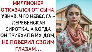 Миллионер отказался от сына, узнав, что его невеста — деревенская сиротка, но.. ИСТОРИИ ИЗ ЖИЗНИ