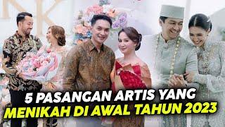 Deretan Artis yang Menikah di Awal Tahun 2023