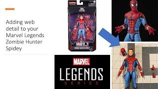 Panel Line Your Marvel Legends Zombie Hunter Spidey - Show Those Webs Off!