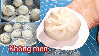 Bánh Bao Truyền Thống Nhà Làm Ko Men, Ko Bột Nở