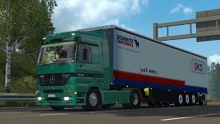 ETS 2 Mercedes Actros MP1 V6 & V8 sound