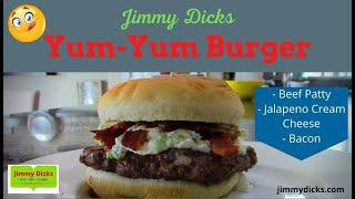 Jimmy Dick's Yum-Yum Burger (Double the YUM)