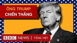 BẦU CỬ MỸ 2024: ÔNG TRUMP TUYÊN BỐ 'CHIẾN THẮNG VANG DỘI'