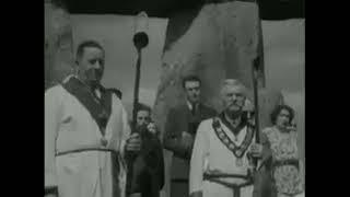 In 1949, The BBC reported on The Ancient Order of Druids gathering at Stonehenge for a ceremony