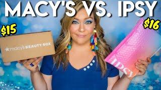 Ipsy Glam Bag Vs. Macy's Beauty Box June 2024 | I THINK IT'S A DRAW...