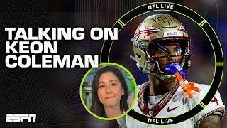 How the Buffalo Bills can ease Keon Coleman into being a true No. 1 | NFL Live