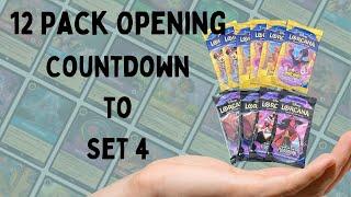 Lorcana Set 4 Countdown - 12 Pack Opening - Double Legendary Pull