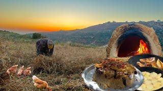 How do people live in the mountainous villages of the Holy Land? Cooking the best lunch recipe ever!