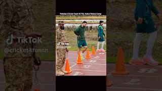 Pakistan cricket team training session at kakul academy under Pak army #ytshorts #pct #pakfouj