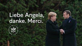 Liebe Angela, danke. Merci.
