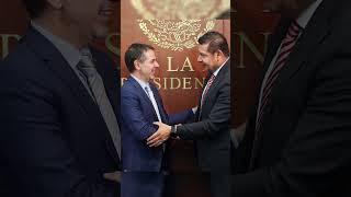 Reciben en el Senado a embajador de España en México, Juan Duarte Cuadrado (nota)