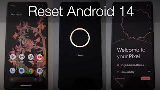 What if you Reset Android 14? (Google Pixel)