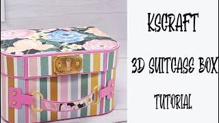 KSCRAFT 3D Suitcase Box Tutorial