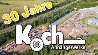 KOCH Anhängerwerke -30 Jahre Qualität -Trailer Imagefilm -Über 900 PKW-Anhänger 60.000m² Ausstellung