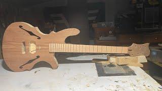 How I made a custom guitar(cremona) day 3