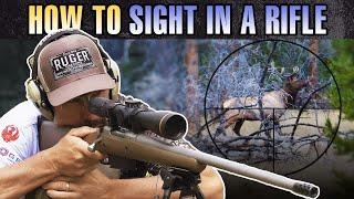 How To Sight In A Rifle | Doug Koenig