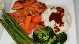 Kòman pou fè somon boukannen | How to make baked salmon