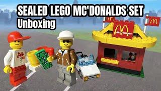 Opening a sealed Lego McDonald's set from 1999