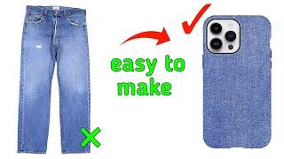 How to make Phone Cover use Jeans Pant