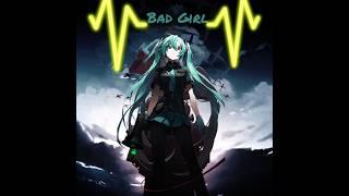 #girlsloveshoes NightcoreShort - Bad Girl [Lyrics]