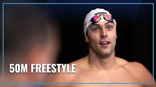 Castano, Held, Dressel Top Three in 50M Freestyle | 2024 TYR Pro Swim Series San Antonio