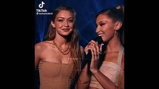 gigi and bella hadid tik tok edit