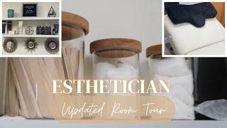 Esthetics | UPDATED Esthetician Room Tour | Beauty Room | Spa Suite