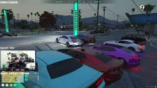 Hutch Participates In His First Race Of 4.0 | NoPixel RP | GTA 5