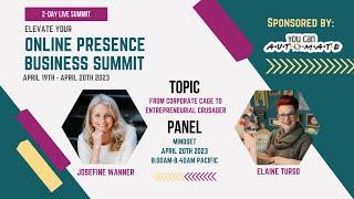 Meet the Speakers: Elevate your Online Presence Speaker  - Josefine Wanner