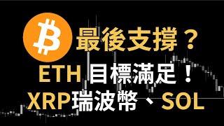 BTC 最後守望？ETH 階段目標滿足！XRP 瑞波幣後市怎麼看？SOL 已死？NEAR、TIA、AAVE、TON、SATS｜【日日幣選】20241209 (一)