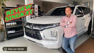 Review Singkat New Pajero Sport Type Dakar 4x2 AT Warna Putih Tahun 2024