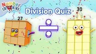 Division Number Magic Quiz | Learn to Count | @Numberblocks