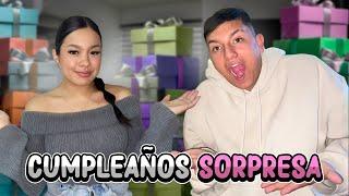 CELEBRANDO EL CUMPLEAÑOS DE MI NOVIO | Muchos REGALOS