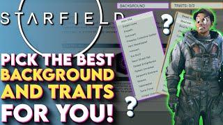 Pick The BEST Backgrounds And Traits In Starfield! - Starfield Character Creation Guide (Tips)