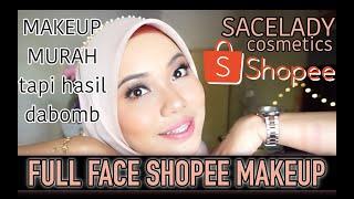 CHEAP SHOPEE MAKEUP |SACELADY MAKEUP UNBOXING AND REVIEW