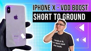 Data Recovery Tutorial. iPhone X Does Not Turn On. Step By Step Diagnosis & Repair. VDD BOOST Short