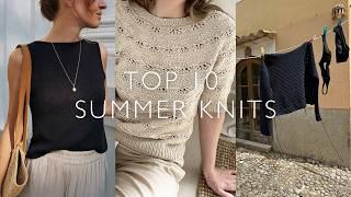 Top 10 Summer Knits (Tops, T-Shirts & Sweaters)