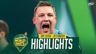 FIRST ROUND  Day 7 Afternoon Highlights - 2024/25 Paddy Power World Darts Championship