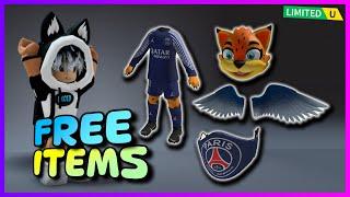 New FREE LIMITED UGC items , How to get FREE UGC LIMITED ITEMS PSG ITEMS on ROBLOX - Roblox