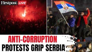 Serbia Protests LIVE: Protesters Pressure Government Over Railway Disaster | N18G