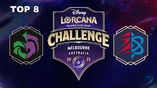 TOP 8 | EMERALD AMETHYST vs. RUBY SAPPHIRE | Disney Lorcana AUSTRALIA 2025