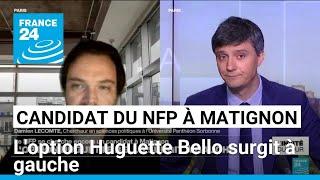 Candidat du NFP à Matignon : l'option Huguette Bello surgit à gauche • FRANCE 24