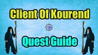 Client of Kourend Quest Guide 2007 OSRS Oldschool Runescape