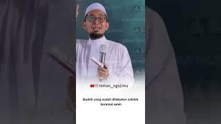 Ambil Manfaatnya, Berdoa setelah Beramal