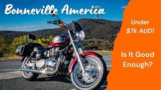 The Triumph Bonneville America | Is It Good Enough for Touring?