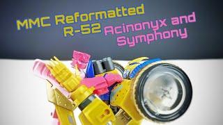 Mastermind Creations: Reformatted || R-52 Acinonyx and Symphony (Transtech Cheetor and Rosanna)