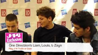 J-14 Exclusive Video: One Direction Plays J-14 Truth or Dare