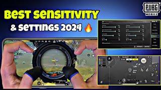 NEW UPDATE 3.5BEST SENSITIVITY CODE + CONTROL SETTINGS BGMI/PUBG MOBILE